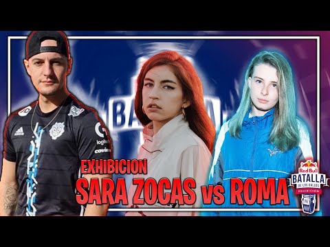 RØMA vs SARA SOCAS | Exhibición | Red Bull Batalla