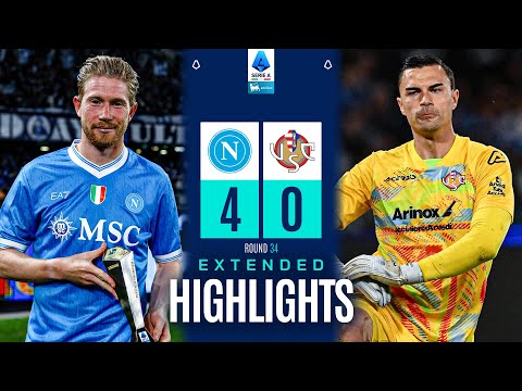 MAXI SINTESI NAPOLI-CREMONESE 4-0 | EXTENDED HIGHLIGHTS | SERIE A ENILIVE 2025/26