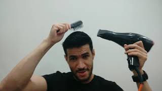 How to Style Men's Hair Using Matte Separation Workable Wax by Bed Head