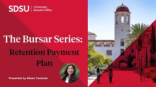 The Bursar Series - The Retention Payment Plan