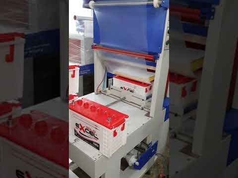 Semi Automatic Battery Shrink Wrapping Machine