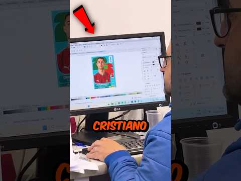 Este CHICO intentó FALSIFICAR una FIGURITA de CRISTIANO RONALDO 😳😱