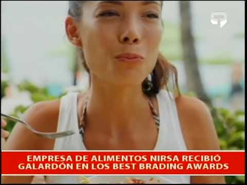 Empresa de alimentos Nirsa recibió galardón en los Best Brading Awards