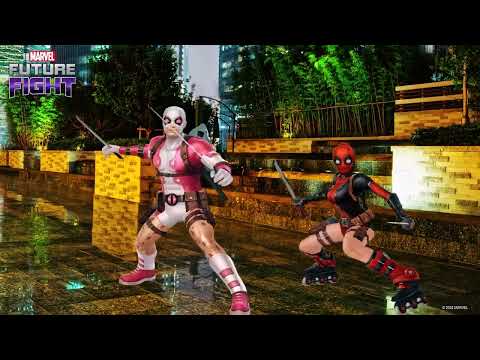Marvel Future Fight Deadpool (dressed as Gwenpool) and Gwenpool (dressed as Deadpool) trailer