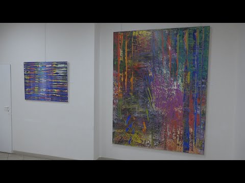 Výstava Ľubomíra Miču  Od farby k štruktúre