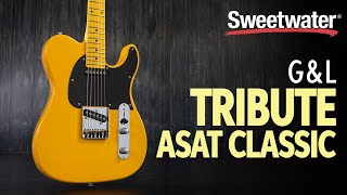 Video thumbnail for G&L Tribute ASAT Classic Guitar Demo by Sweetwater