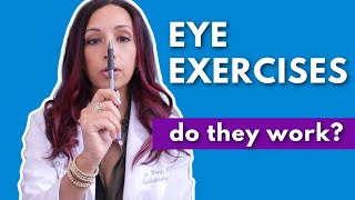 Pencil Push-Up Eye Exercises & Vision Therapy | Eye Doctor Shows You How