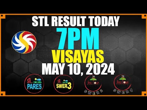 Stl Result Today 7pm VISAYAS May 10, 2024