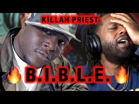 FIRST TIME HEARING Killah Priest GZA - B.I.B.L.E. Basic Instructions Before Leaving Earth REACTION