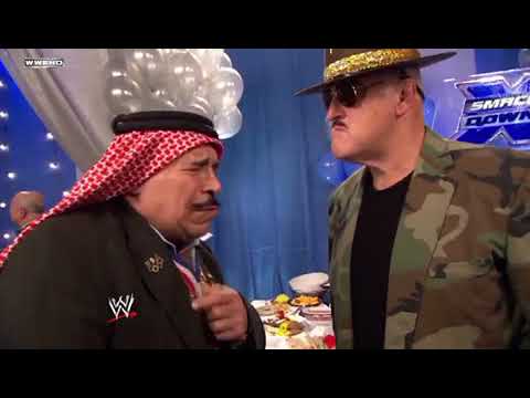 USA (Sgt. Slaughter) vs Iran (Iron Sheik) WWE
