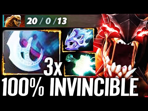 🔥 100% Invincible Lifestealer Carry Manta + Mjollnir —  NEW META 19/0/13 GODLIKE WTF Dota 2 Pro