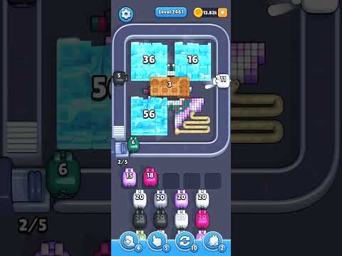 Pixel Flow Level 2461 Walkthrough