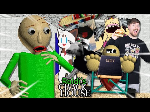 RALDI'S CRACKHOUSE?! | Baldi's Basics MOD