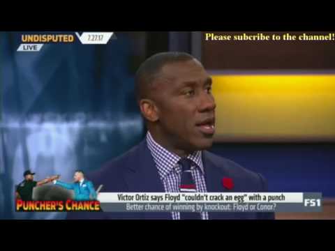 Skip and Shannon Undisputed Today 7/27 - Better chance of winning by knockout: Floyd or Conor?