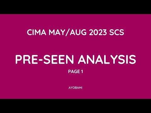 #Daistruk #PAGE 1 #cima May/Aug 2023 #SCS #Preseen #Analysis