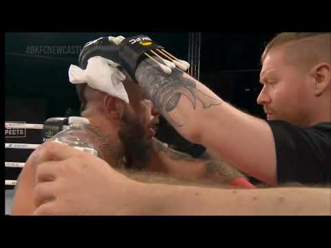 Pic  the mauler Jardine Vs Bart the last polish King Krol = bkfc Newcastle co main event