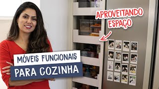 Não faça móveis planejados para cozinha sem ver esse vídeo! MUDEI TUDO!  - Larissa Reis
