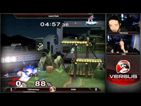 05/21/15 Versus Weekly Melee - Losers Finals - VS|Porkchops (Falco) vs CT|ESAM (Samus)