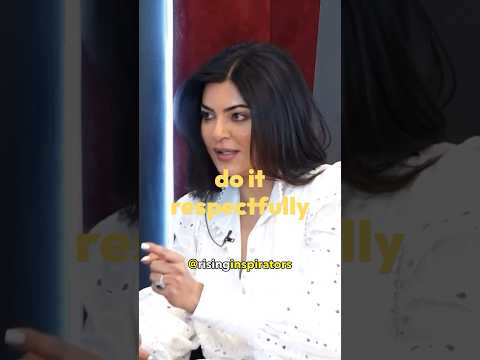 Sushmita Sen | The Power of Respectful Responses