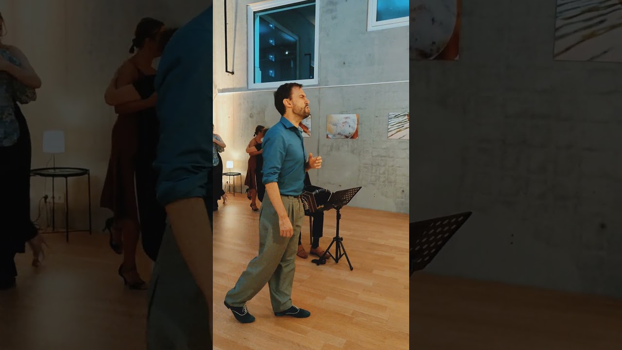 Milonga SOL in @ateliersol DJ Iris.Live music by Helmut Höllriegl & Milos Avramovic #tangodj