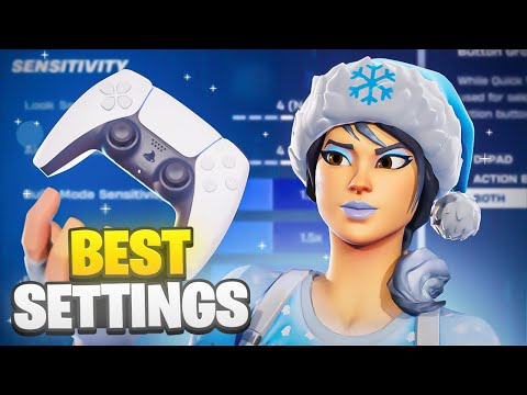 *NEW* Best Controller Settings + Sensitivity For Fortnite Chapter 6! (PS4/PS5/XBOX/PC)