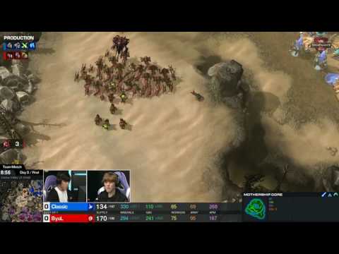 VSL SC2 - Classic vs ByuL [PvZ] - 2017 S1 Team Match - Finals 1Set