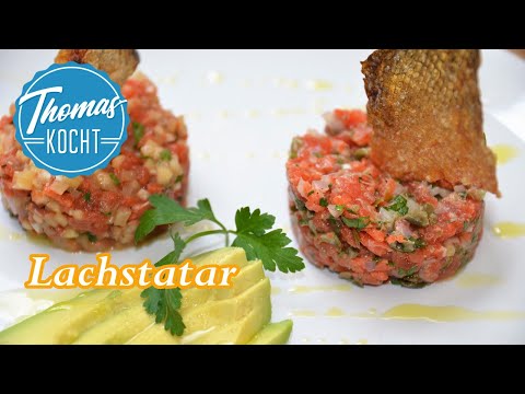 Lachstatar, leckere und einfache Vorspeise / Thomas kocht