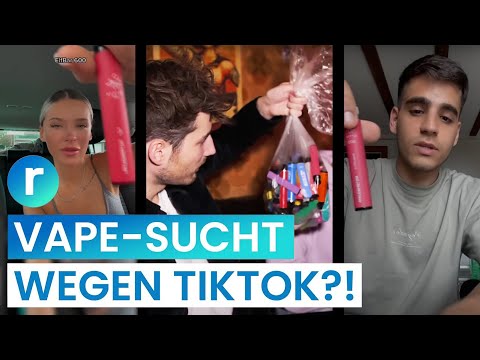 Vape-Sucht durch Tiktok? Wie Social Media den Hype befeuert | reporter