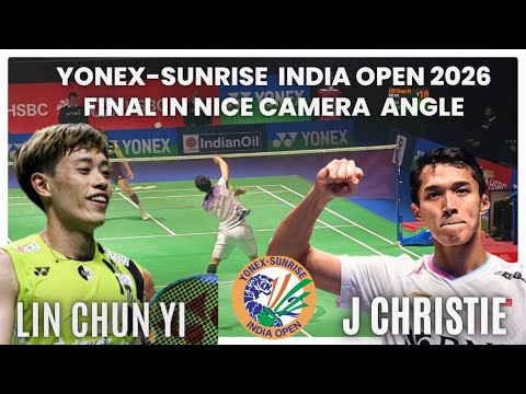 UNBELIEVABLE SPEED! 😱 LIN CHUN YI STUNS JOJO IN 38 MINUTES | INDIA OPEN 2026 FINAL HIGHLIGHTS