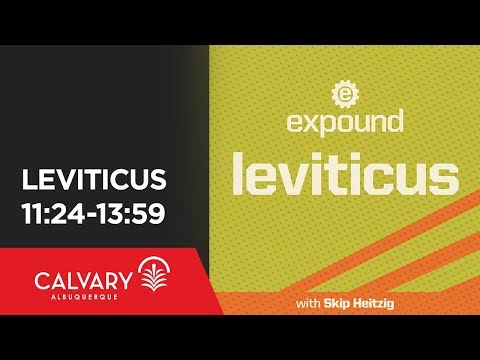 Leviticus 11:24-13:59 - 2012 - Skip Heitzig