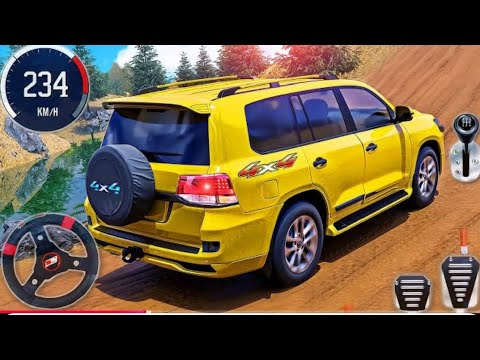 Offroad Jeep Drifting Simulator 3D - Luxury Prado 4x4 SUV Hill Climb Racing - Android GamePlay #2