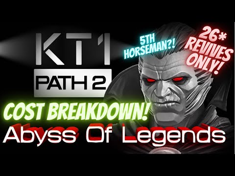 10 Solos In Single Abyss Path! Abyss Of Legends Path 2 Cost Breakdown Using Full RANK 3 6 Star Team!