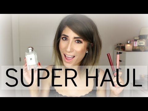 SUPER MEGA HAUL!!!! (Sephora, KVD, Jo Malone, BECCA y muchas más!!!)