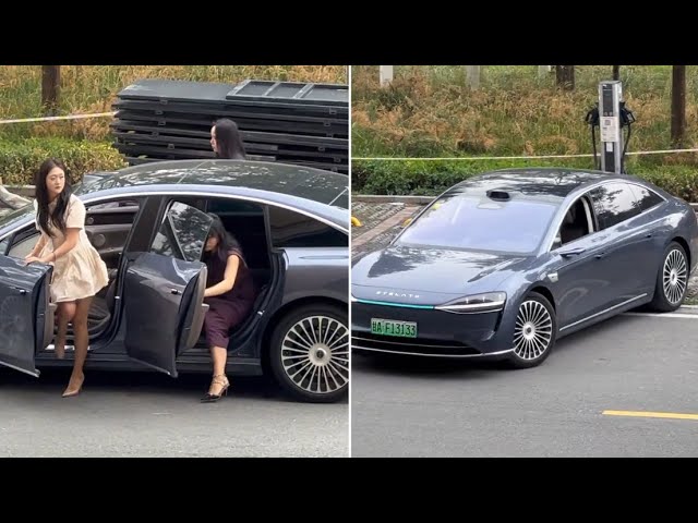 Adiós al estrés de aparcar  el avanzado coche eléctrico chino que estaciona por sí solo