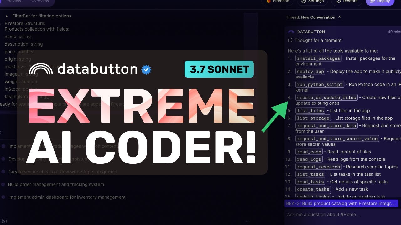 ADVANCED 3.7 Sonnet CODER: This FREE AI Coder JUST GOT Insane with THESE New Tools!