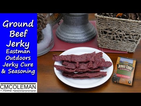 Sweet Habanero Jerky - from Eastman Outdoor Jerky Cure...