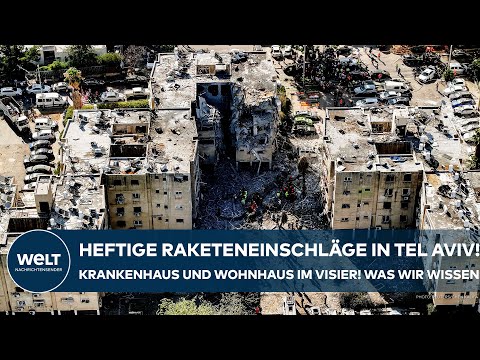 ISRAEL: Heftige Raketeneinschläge! Iran bombardiert Krankenhaus in Tel Aviv! Was wir bisher wissen!