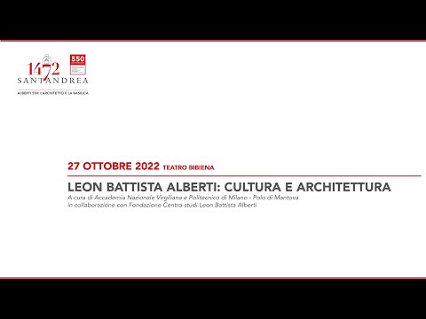 Convegno L.B. Alberti 27 ottobre 2022
