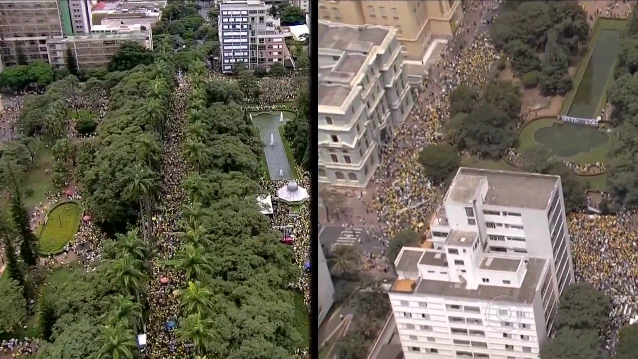 Protestos Impeachment Dilma - 13/03/2016 - Fantástico