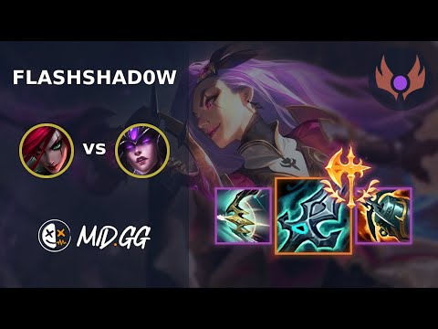 MID.GG: [ FlashShad0w ] Katarina MID vs Syndra | EUW MASTER | LOL Season 2025