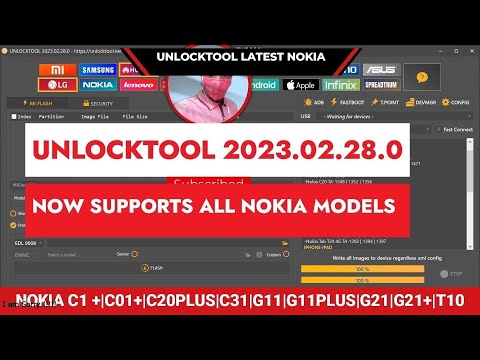UnlockTool_2023.28.0 Update  Released  Now Supports New Nokia Models C31|G11|G21|T10|TAB T20 2023
