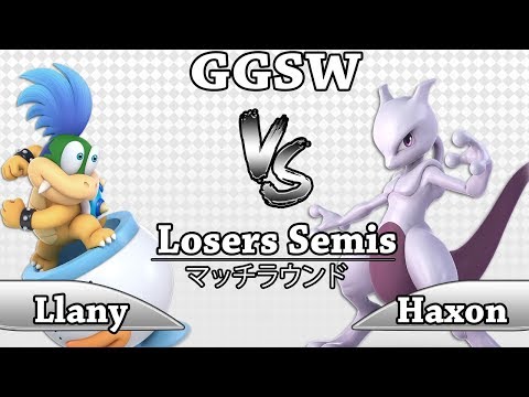 GGSW 122 - Llany (Larry) Vs Haxon (Mewtwo) Smash Ultimate Losers Semis