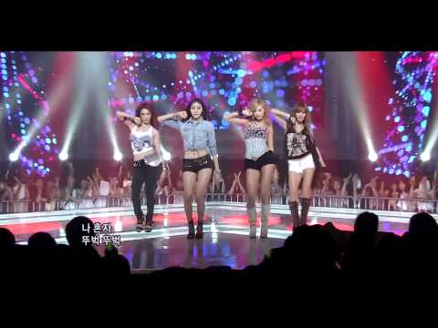 [KyuHK] 110724 GAYO After School Red - In The Night Sky : ComeBack Stage.mp4