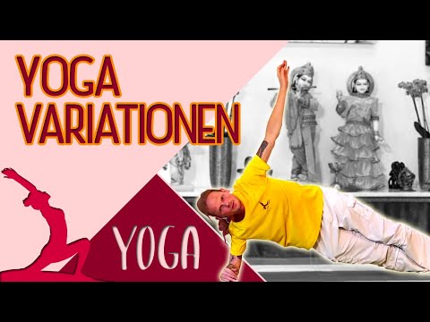 Yoga "Variationen" Grundreihe mit Mahindra - Yoga Vidya Mittelstufe Live 09:15 - 10.01.2021