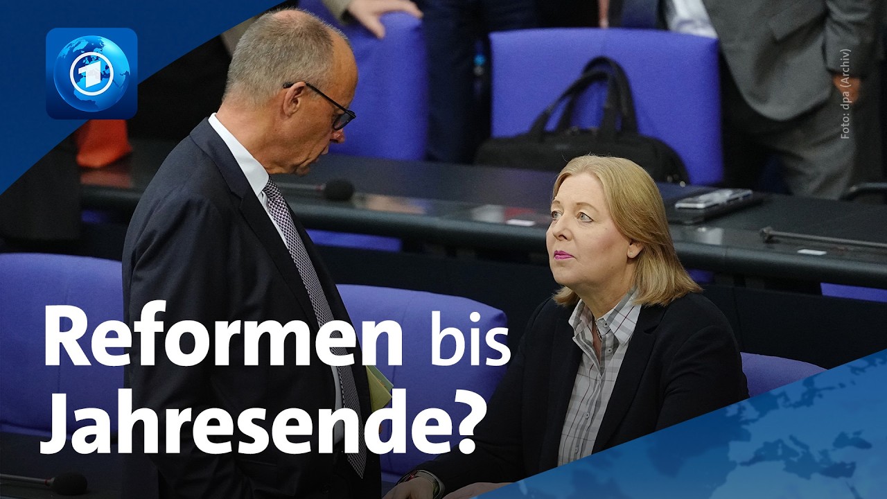 Steuern, Rente, Arbeitsmarkt: Reformen unter Druck –  Union und SPD suchen nach Einigung