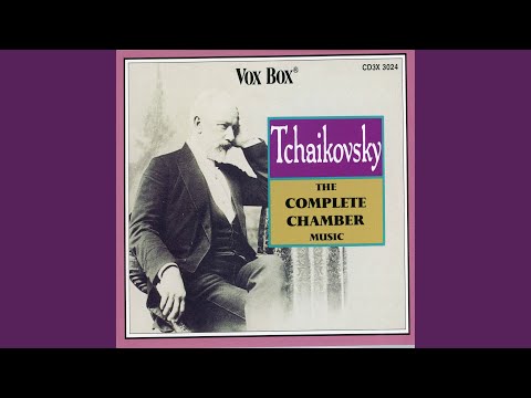 String Quartet No. 1 in D Major, Op. 11, TH 111: II. Andante cantabile