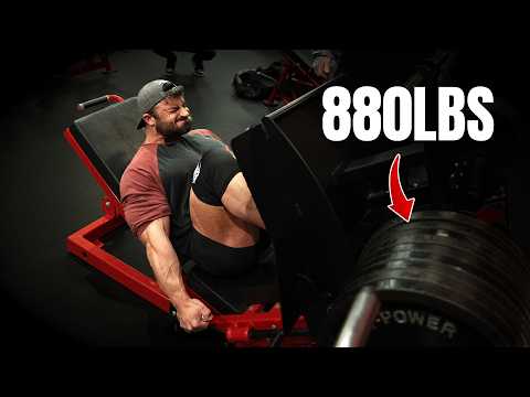 LEG SESSION W/ KUBA | 10 WEEKS OUT