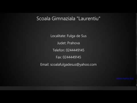 Scoala Gimnaziala "Laurentiu" Fulga de Sus