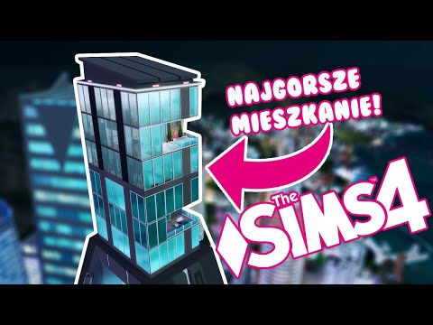 UMEBLOWAŁAM NAJGORSZE MIESZKANIE W SAN MYSHUNO! - PRZERABIAM DOMY Z GRY (bez modów!) #TheSims 4
