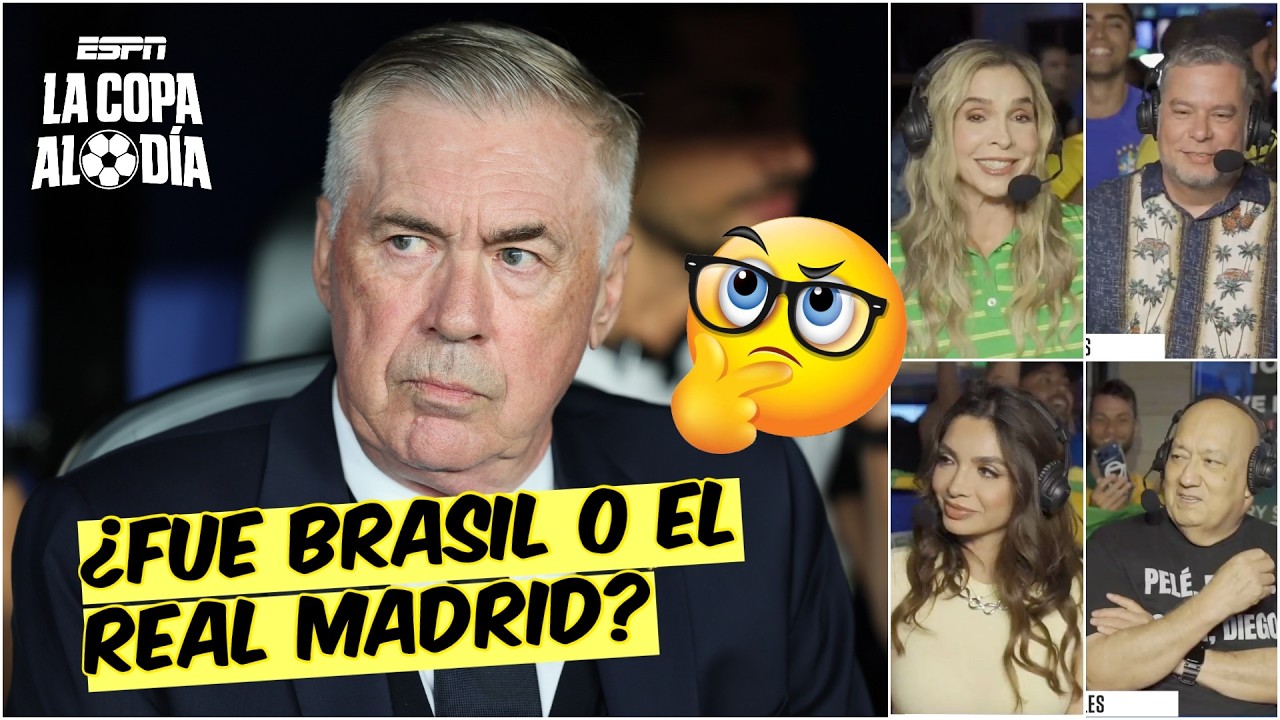 Este Brasil juega como el REAL MADRID de Carlo Ancelotti. Neymar YA NO PINTA | La Copa Al Día